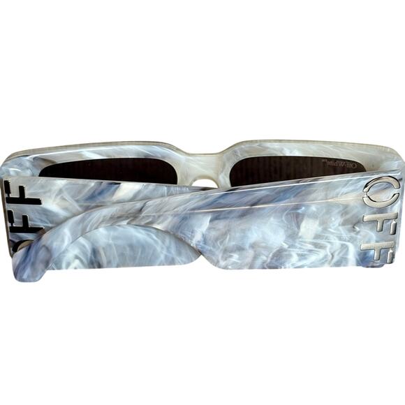 NEW Off-White Unisex Sunglasses - Milano, Marble Gray. main image 8